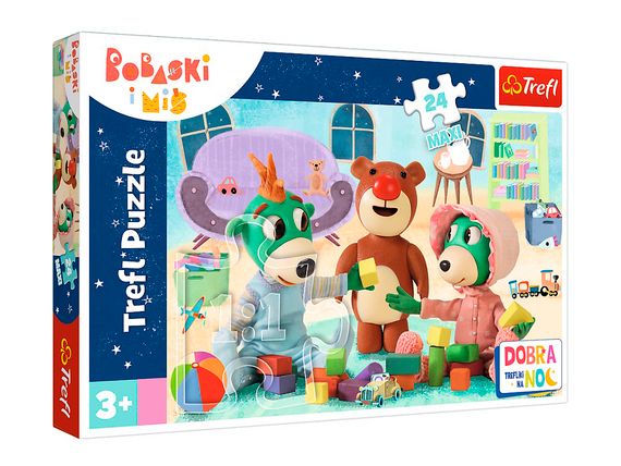 Puzzle - "24 Maxi" -  Treflik's games before bed time - Good night, Trefliks