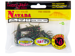 Твистеры съедобные  LJ Pro Series NAYADA 3.0in (7,62 см), цв. S21, 7 шт.