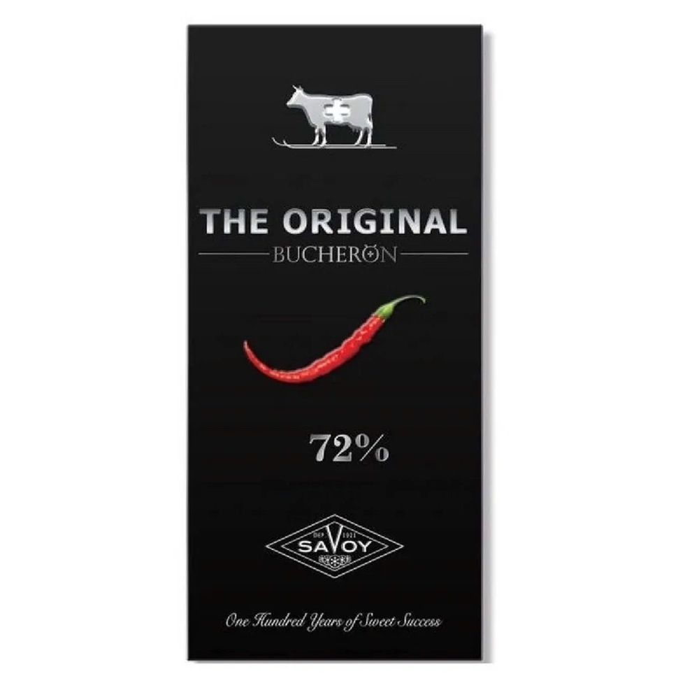 Шоколад Bucheron Горький 72% с Канейским перцем The Original 90г