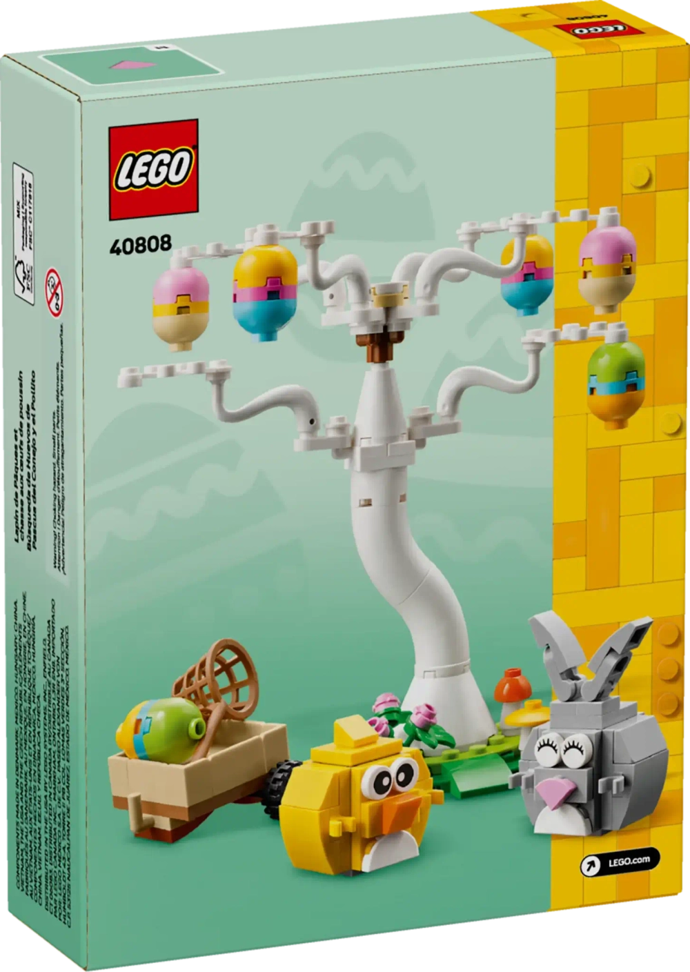 Конструктор LEGO 40808 Пасхальный кролик и охота за куриными яйцами