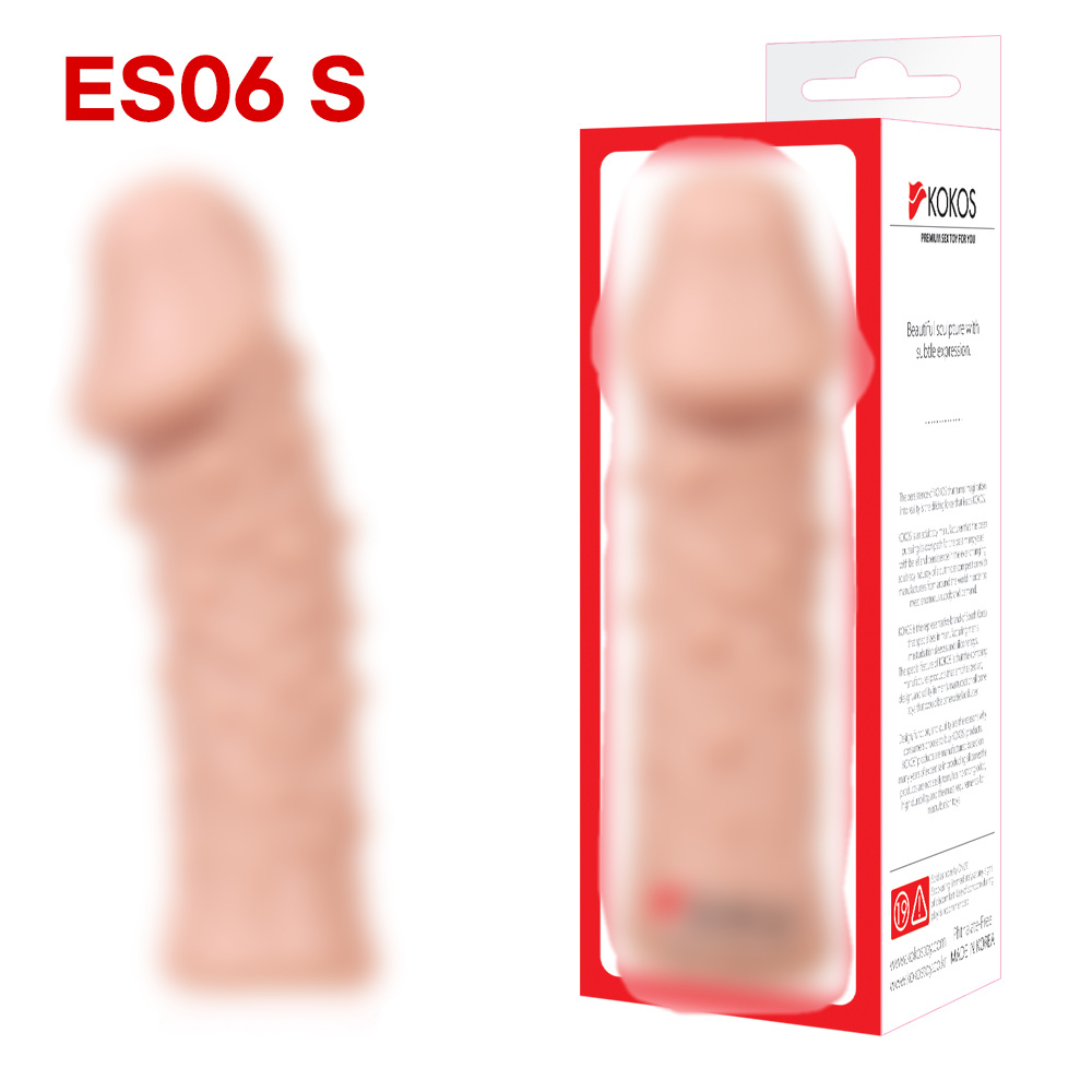 Насадка-рукав Extreme Sleeve телесная с шипами KOKOS ES-06-S