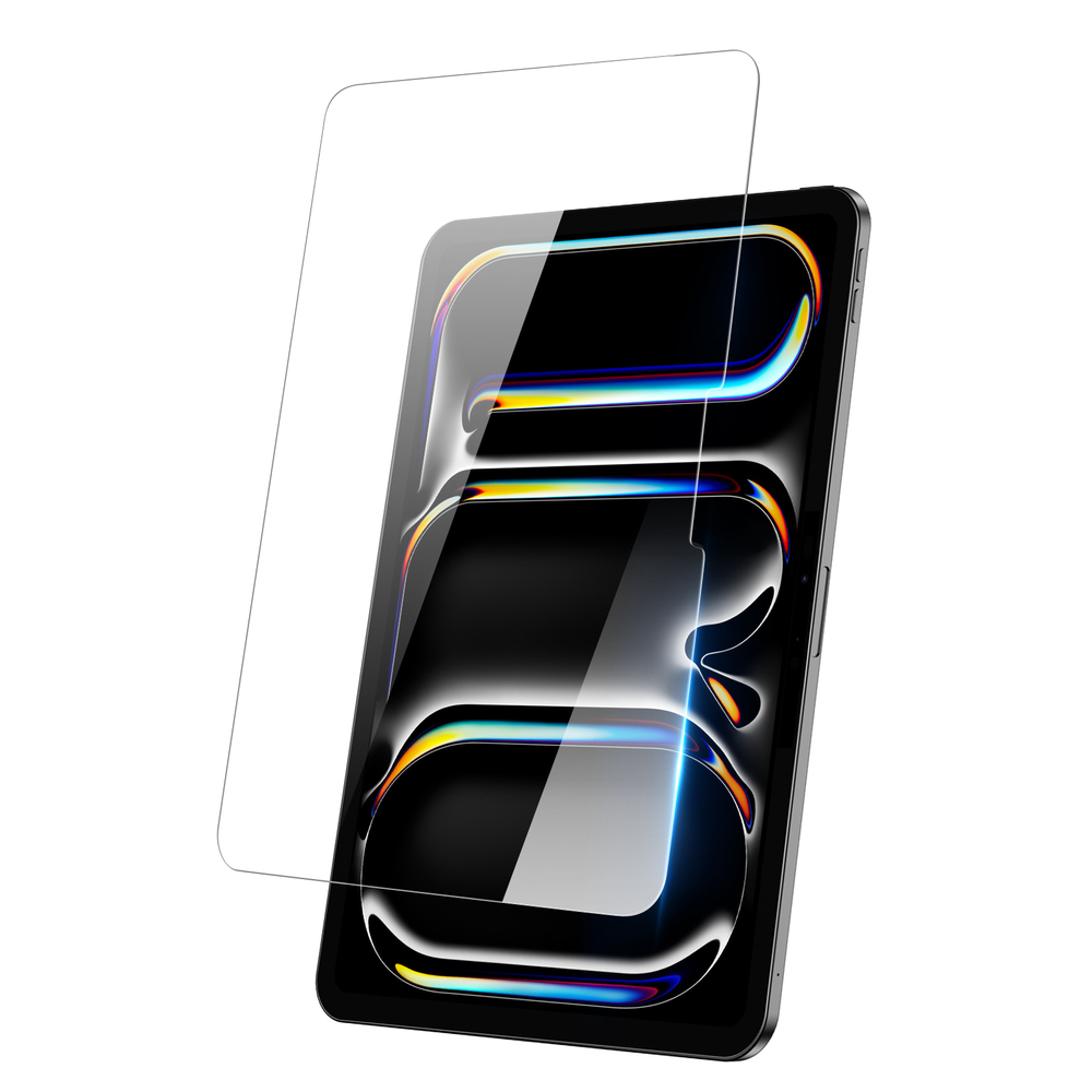 Закаленное стекло 2шт. от Dux Ducis для планшета iPad Pro 11 (с 2024-), серия 2.5D-2 Full Screen Glass-2Pack