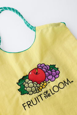 ZARA - FRUIT OF THE LOOM™ СУМКА-ТОУТ С ПРИНТОМ, ЖЕЛТЫЙ