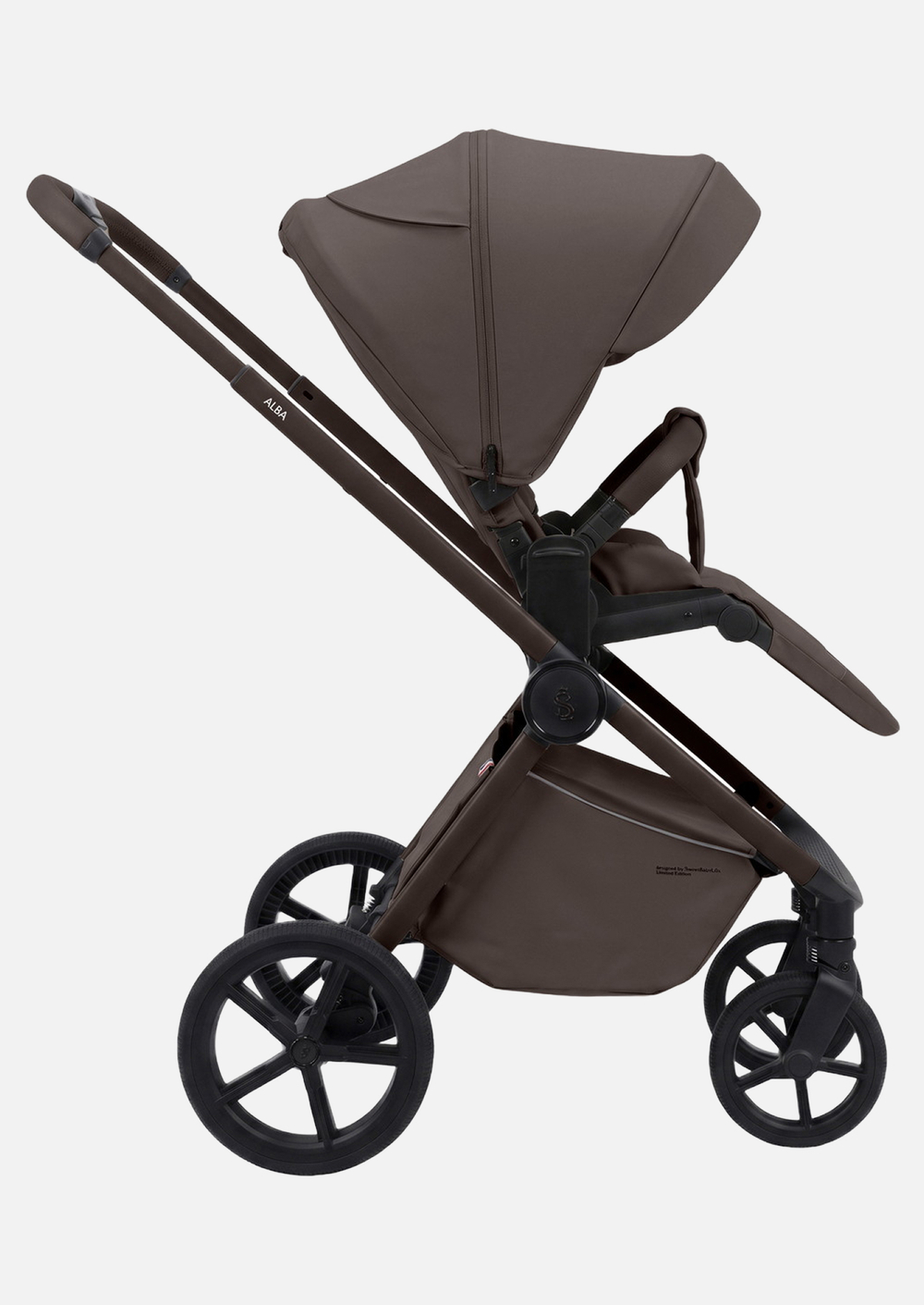 Sweet Baby Коляска 2 в 1 SBL Alba 2.0 Macadamia