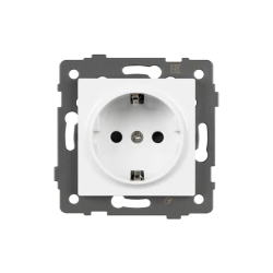 Механизм электрической розетки SCT-MEU1-PL-WH-V (250V, 16A) (Arlight, -) 049814
