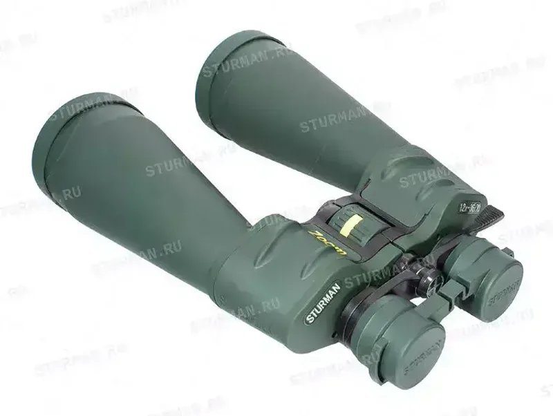 Бинокль Sturman 12-36x70 общий вид сверху