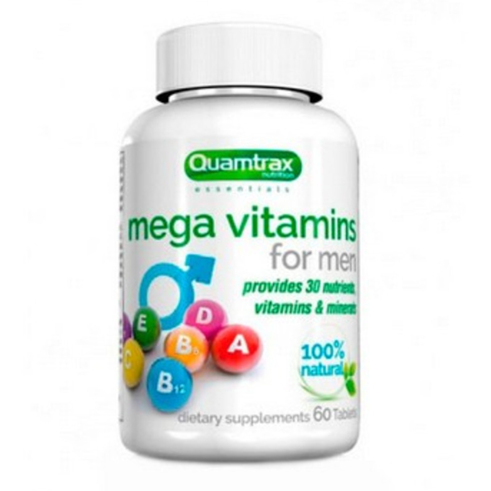 Quamtrax Mega Vitamins For Men (60 табл.) [M]