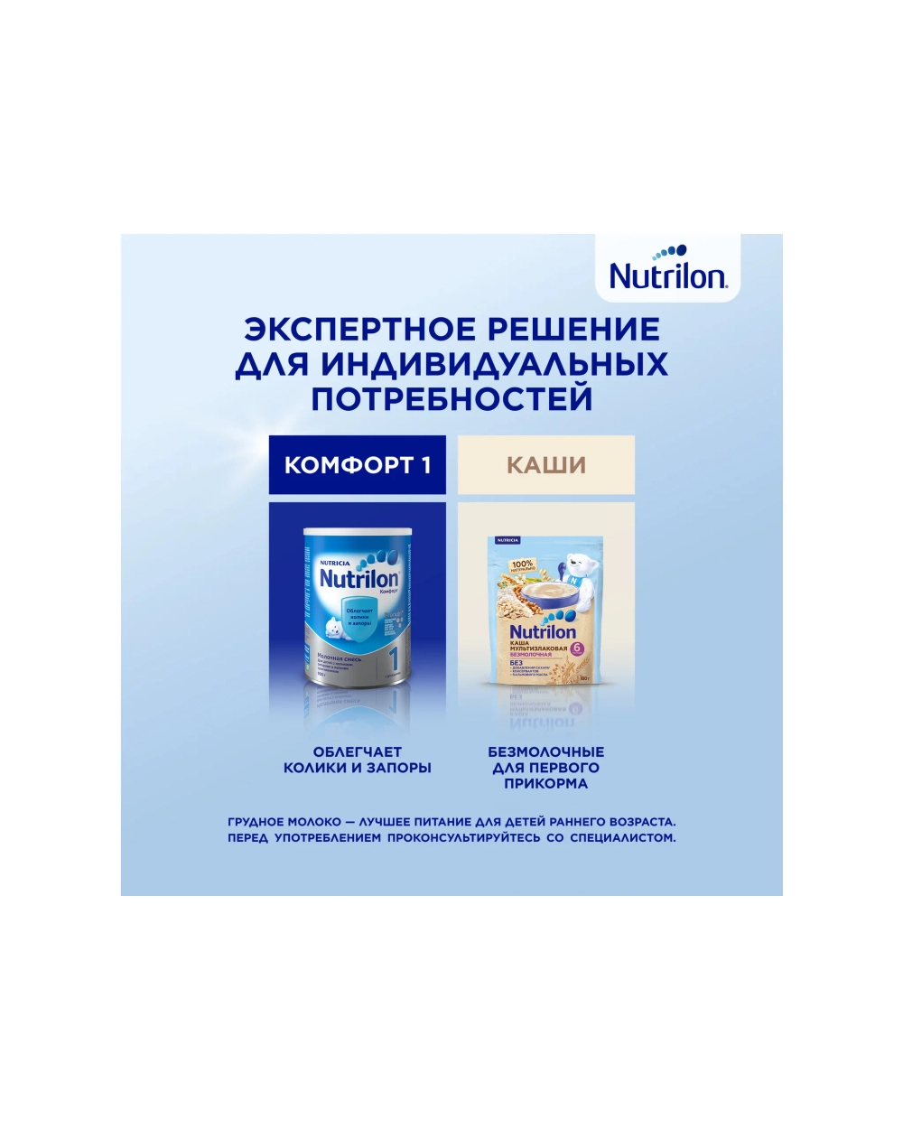 Смесь молочная Nutrilon Profutura DuoBiotik 1 сухая 800г с 0месяцев