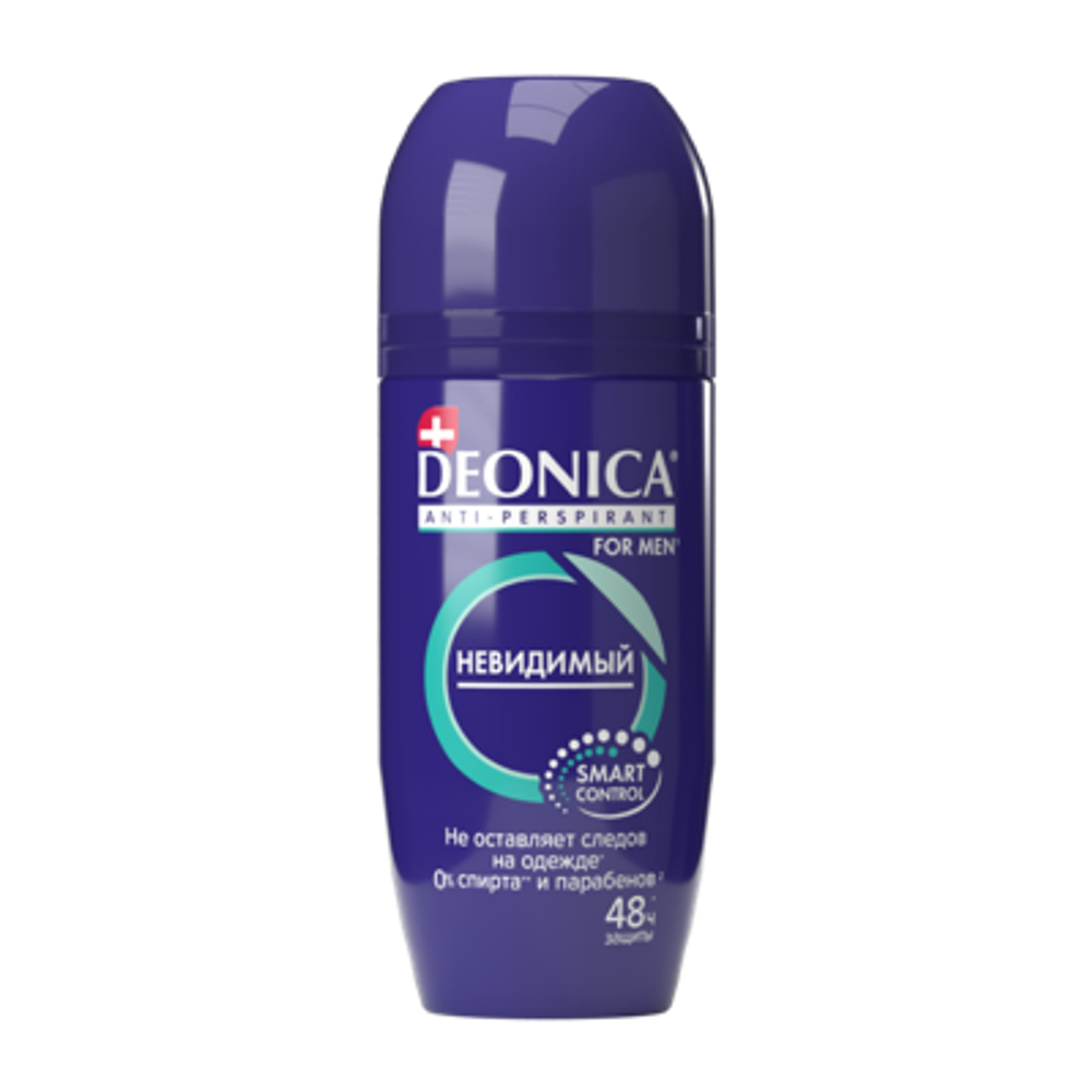 Антиперспирант ролик DEONICA FOR MEN 50 мл Невидимый