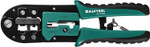 KRAFTOOL RJ-Pro, (RJ45, RJ11,RJ12), универсальный кримпер (22698)