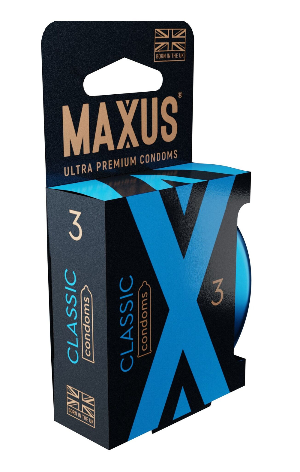 Презервативы классические MAXUS Classic №3 ж/к
