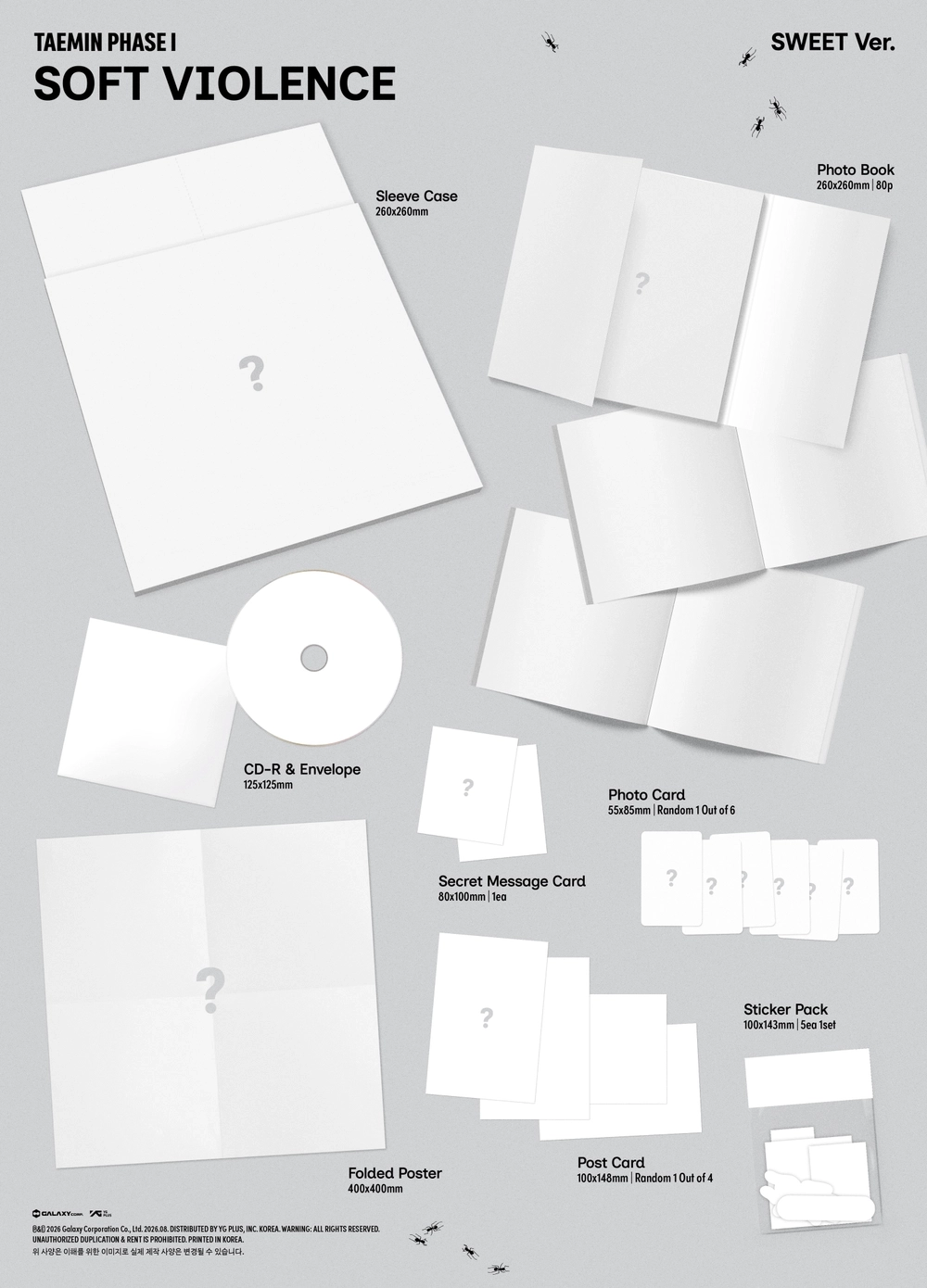 Альбом TAEMIN - PHASE I : Soft Violence (PHOTO BOOK Ver)