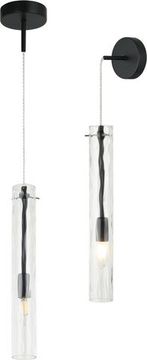 Светильник подвесной настенный 1*Е27 2193/02/01PW чёрный Perfecto Light Stilfort