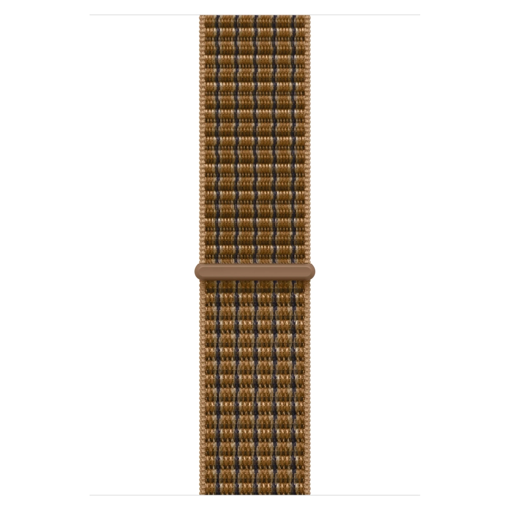 Умные часы Apple Watch Series 12 GPS, 46mm, Dark Bronze Aluminum Case with Light Umber Plaid Sport Loop