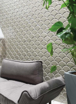 Adex Renaissance Escama Biselada Bamboo 13x15