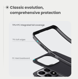 Чехол от Nillkin c встроенным круглым магнитом для Xiaomi 15T, серия Super Frosted Shield Pro Magnetic Case