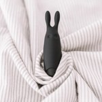 Карманный вибратор-кролик Rabbit Adrien Lastic черный