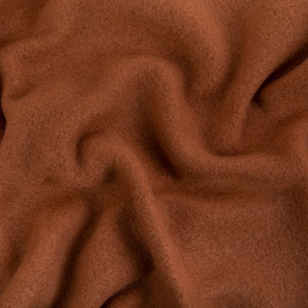 Флис 2-сторонний 160 см / 10 метров, коричневый/brown, Gamma FG-005