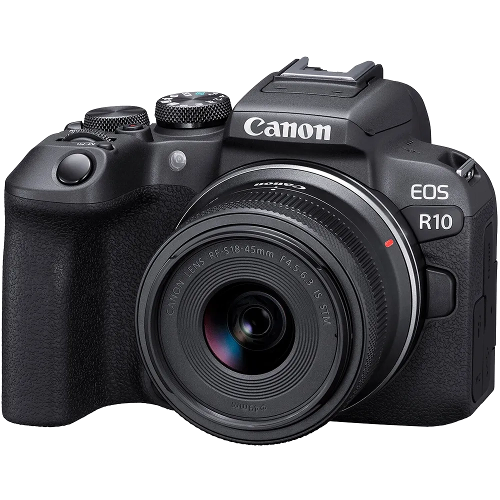 Цифровая фотокамера Canon EOS R10 Kit RF-S 18-45mm f/4.5-6.3 IS STM