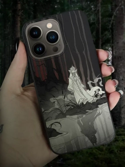 Чехол на iPhone 15 Pro с принтом
