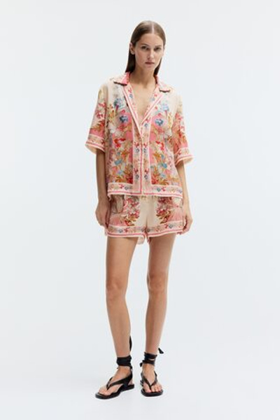 Рубашка из лиоцелла с короткими рукавами - H&M