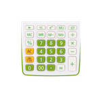 Калькулятор Deli 12 раз. зеленый E1238/GRN (145х104.5х27.4 мм)