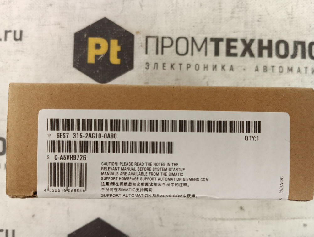 Siemens 6ES7315-2AG10-0AB0 новое