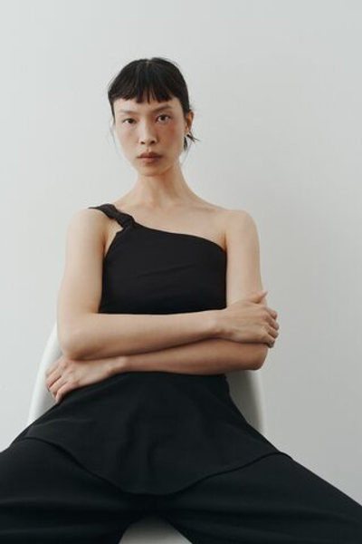 Боди-стринги на одно плечо - H&M