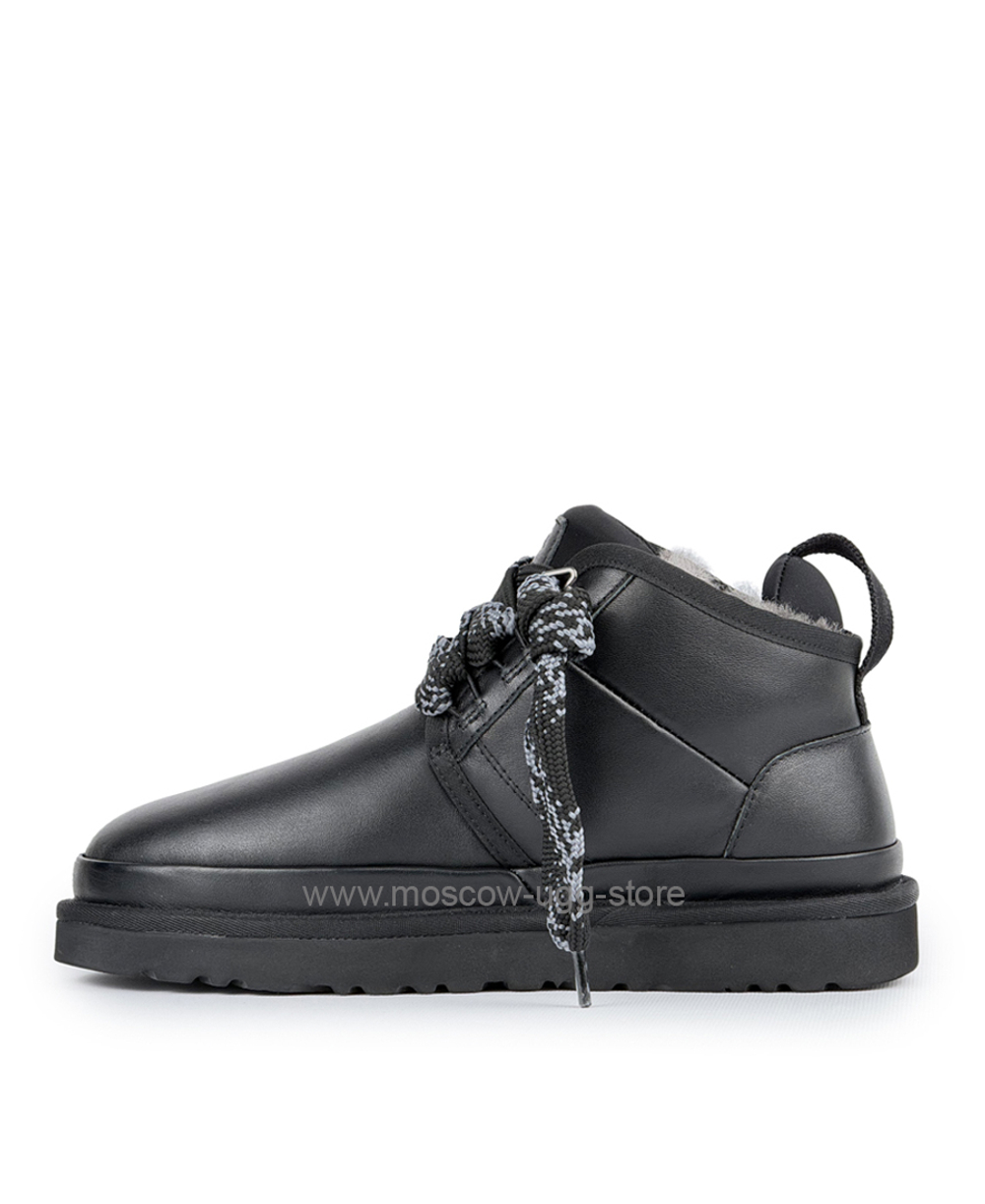 MENS NEUMEL FT BOOT - Leather Black