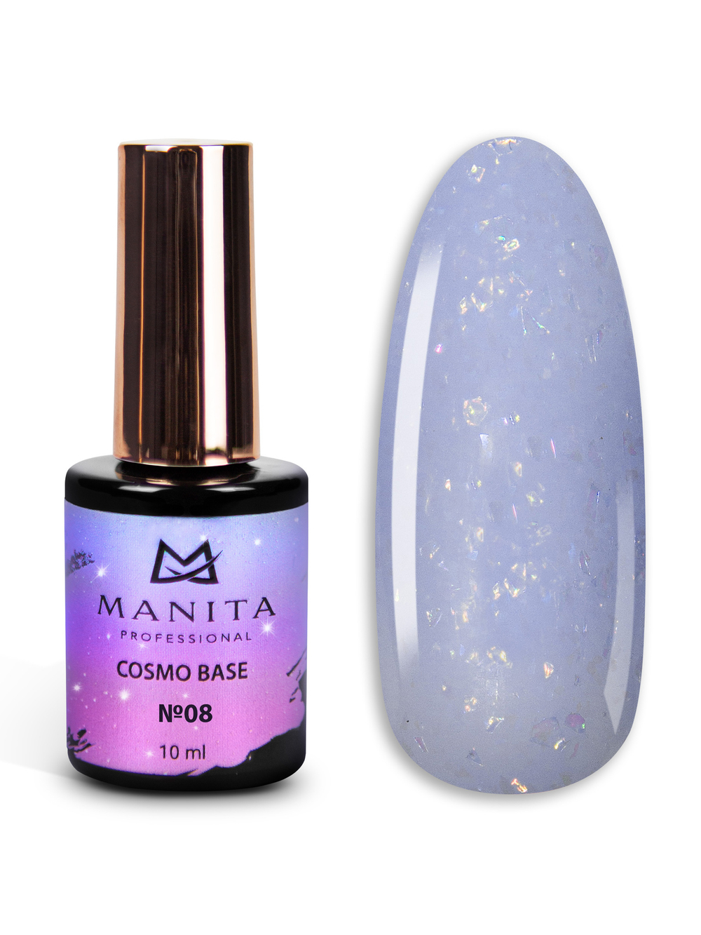 Manita Professional База для гель-лака Cosmo Base 08, 10мл