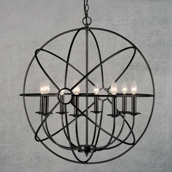 Подвесная люстра Foucaults Orb LOFT1192-8 Loft It