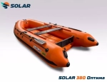 Лодка надувная моторная solar-380 к (оптима)