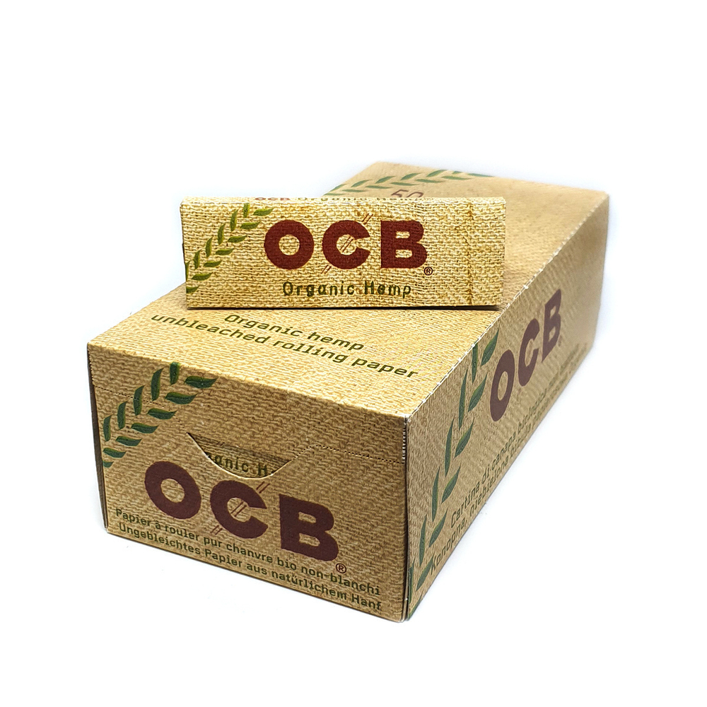 Бумага для сигарет блок "OCB" Organic Hemp Single 50л*50шт