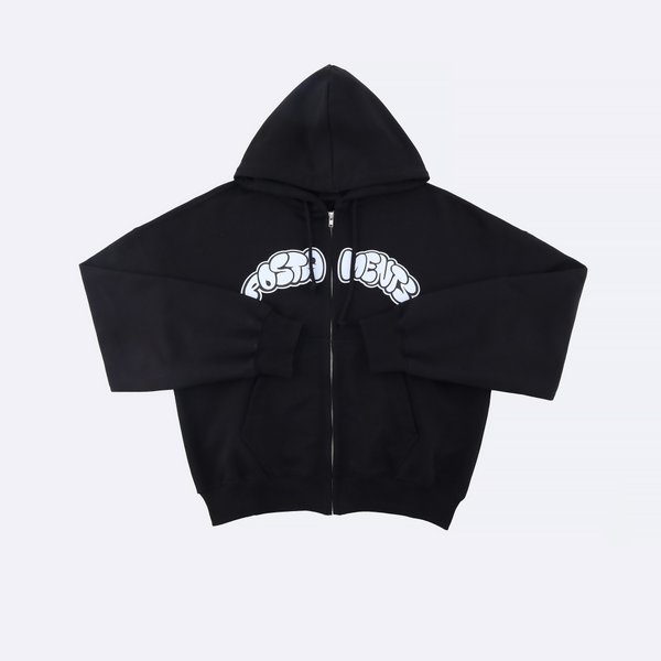Худи Postaments Bubbles Logo Zip (black) артикул: - купить в магазине Дайс