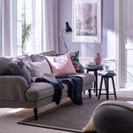 Чехол на подушку IKEA AINA (АЙНА), Светло-розовый, 50x50 см