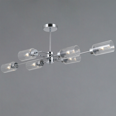 IL0734-6ASQ-25 CR NAPLES светильник потолочный ILLUMICO, E14х6