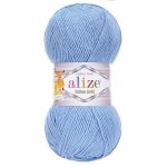 Пряжа Alize (Ализе) Cotton Gold / уп.5 мот. по 100 г, 330м, 040 голубой A