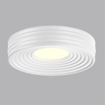 7704/40L AVRA LED SN 044 Светильник металл/пластик/белый LED 40Вт 4000K D470 IP20 MACARON