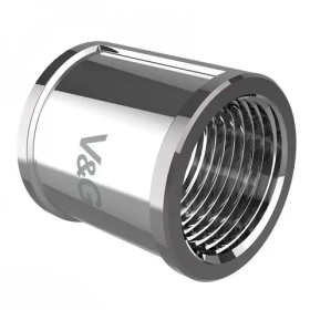 Муфта соединительная ВхВ, хромированная 3/4" VALOGIN VG-204402