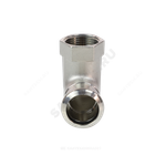 Угольник сталь нерж AISI 316L 90гр Дн 22х3/4" Ру16 пресс/ВР Inoxpres RM 198304022