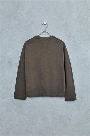 ZARA STORIESZ — ФУТБОЛКА ИЗ ПЛОТНОГО ХЛОПКА С ЭФФЕКТОМ ПОТЕРТОСТИ, АНТРАЦИТОВО-СЕРЫЙ