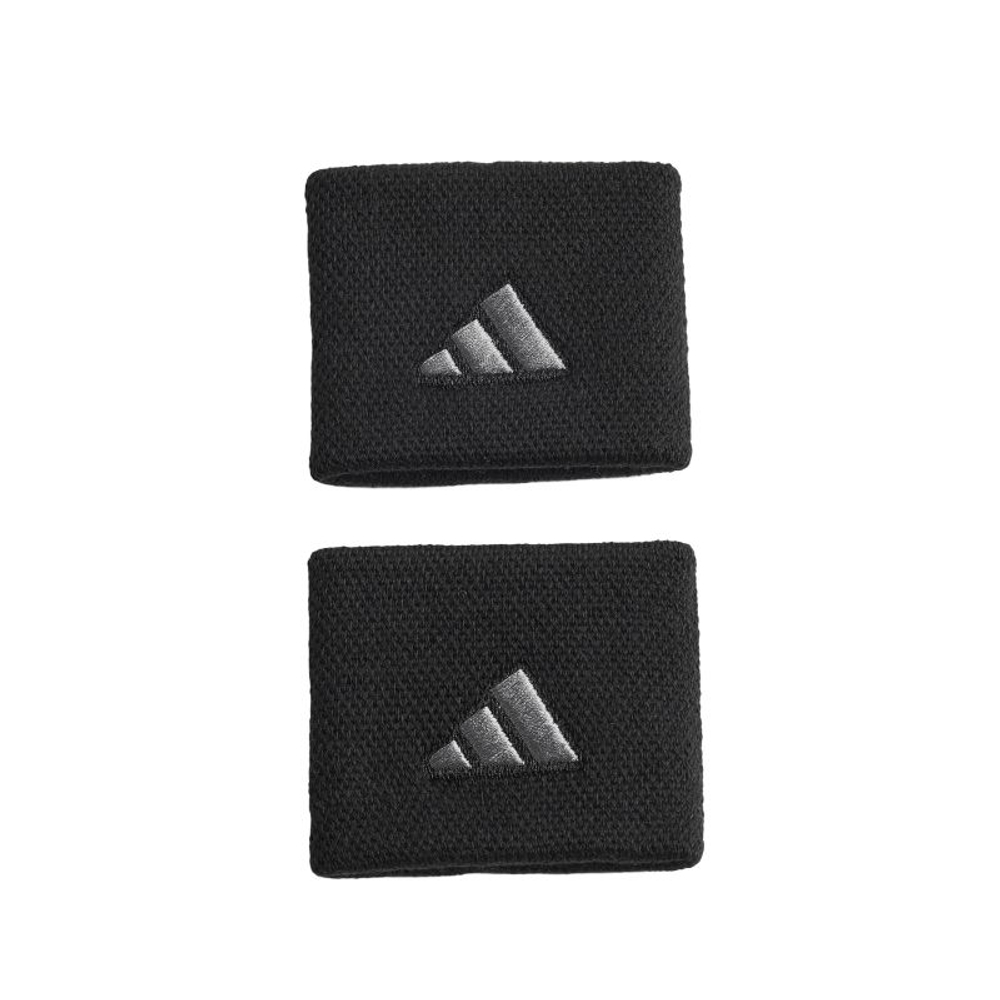 Теннисные напульсники Adidas Tennis Short 2P - black/iron metallic