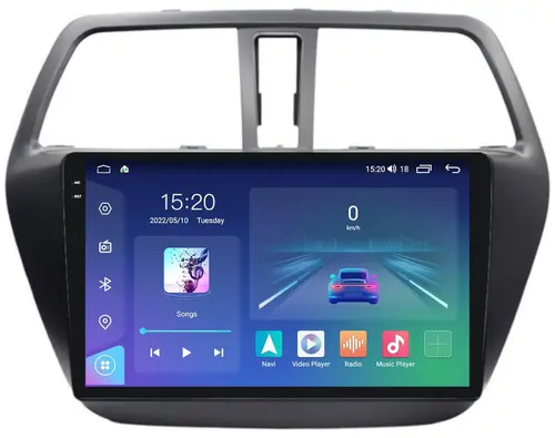 Магнитола для Suzuki SX4 2 2013-2021 - Parafar PF125U2K на Android 13, Быстрая, QLED+2K, CarPlay, 4G SIM-слот