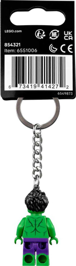 Конструктор LEGO Marvel 854321 The Hulk Key Chain