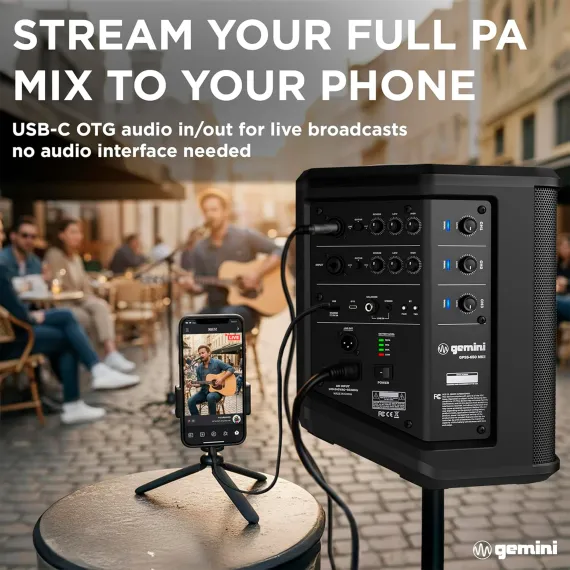 Gemini GPSS-650 MKII Black