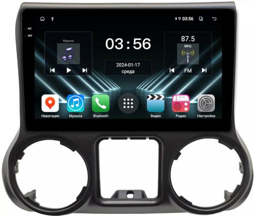 Магнитола для Jeep Wrangler 3 2010-2014 - FarCar S280 монитор 10.36" IPS на Android 13, CarPlay