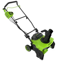 Аккумуляторный снегоуборщик GREENWORKS GD40STX2 2603407UG (АКБ 5 Ач, ЗУ)