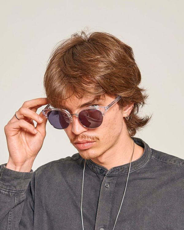 Очки солнцезащитные Spunky CATWALK 5 Crystal. dark grey - фото 2