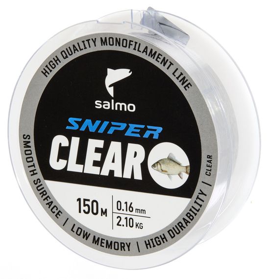 Леска монофильная Salmo Sniper Clear 150/016