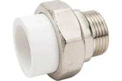 Сгон TEBO сварка НР 32*1" белый 35183